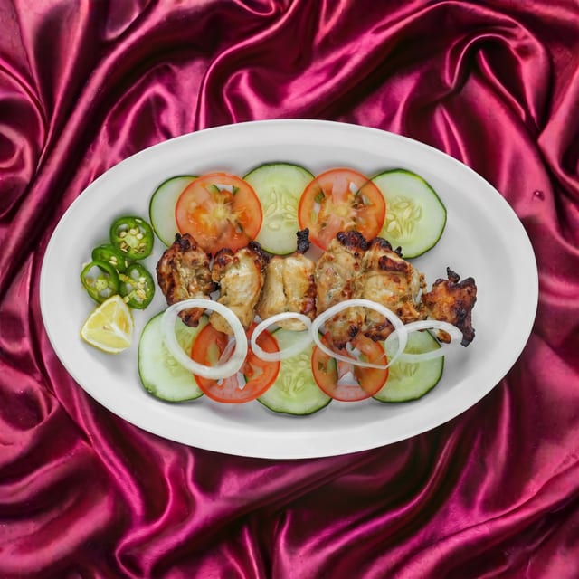 Chicken Malai Boti (6 pcs).